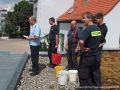 J. Kelle beim Verlesen des Taufspruches.brFoto: Feuerwehr Halberstadtbr