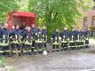 Die Mitglieder der wolfsburger Feuerwehr nach der Übung.brFoto: Feuerwehr Halberstadt