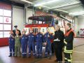 Das ausgesonderte Löschfahrzeug (W50) wurde an die Jugendfeuerwehr übergeben.br